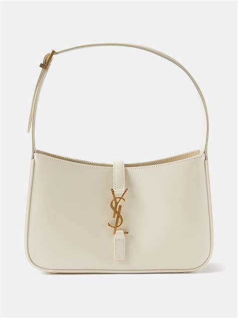 ysl white bag